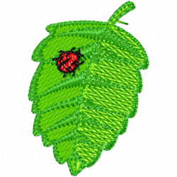 Lady Bugs Embroidery Design 4